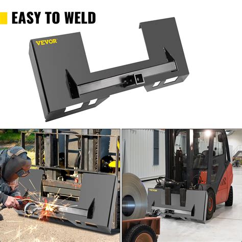 skid steer mounting plate canada|universal skid steer mount plate.